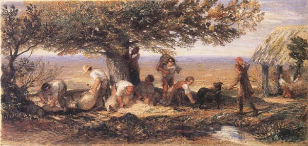 Samuel Palmer The Sheep Shearers Spain oil painting art